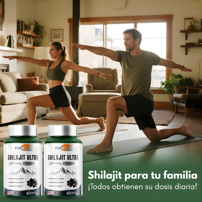 Shilajit Ultra: Energía Natural 60 cápsulas + Envío Gratis