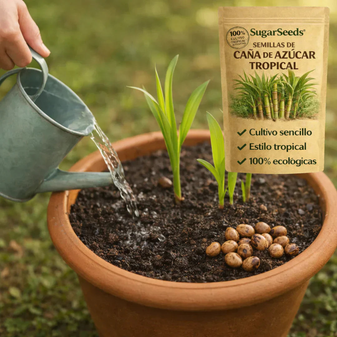 SugarSeed™ — Tu Propia Caña de Azúcar Tropical y Fresca en Casa