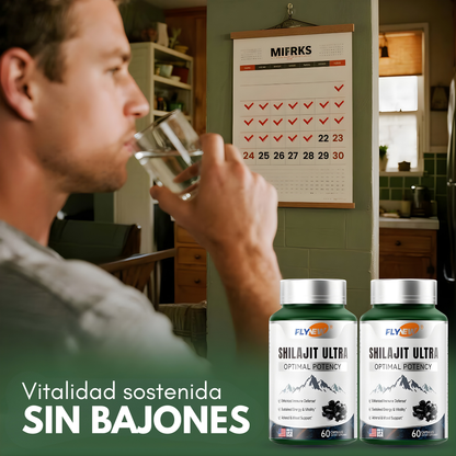 Shilajit Ultra: Energía Natural 60 cápsulas + Envío Gratis