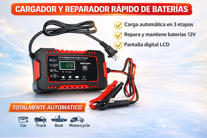 CARGAMAX™  - INCLUYE CARGADOR Y CABLES PARA TU VEHÍCULO + ENVÍO GRATIS📦